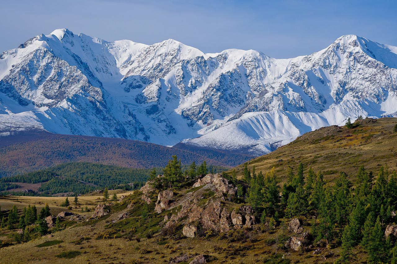 Altai mountains in Mongolia